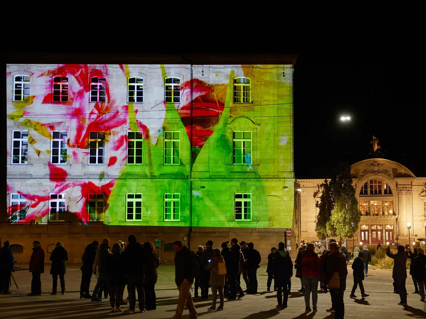 Hallplatz während der Glanzlichter 2023