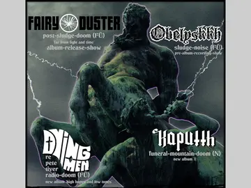 Poster für Doom over Färdd: Obelyskkh + Fairy Duster + Kaputth + Dying Men