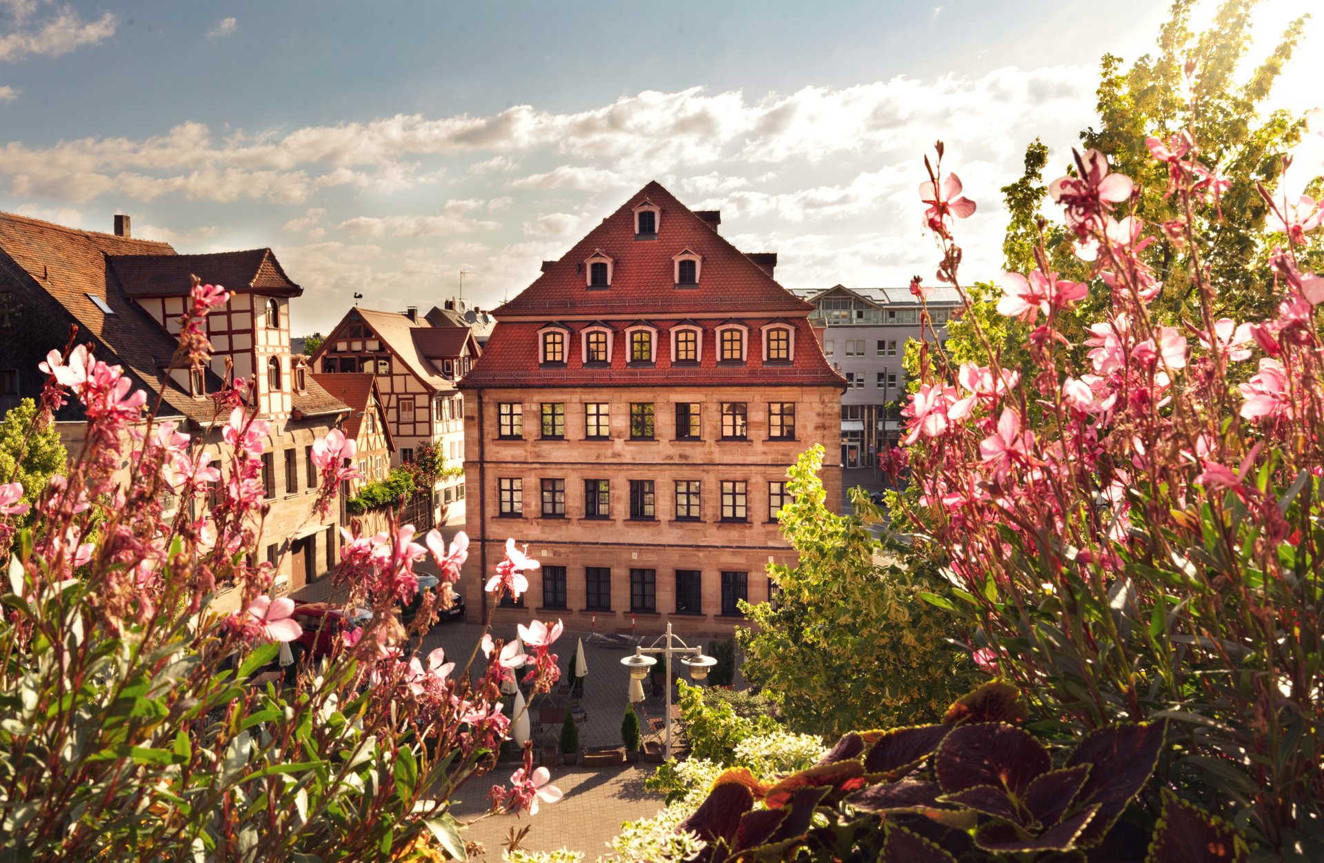 Ansicht des Wirtschaftrathaus der Stadt Fürth