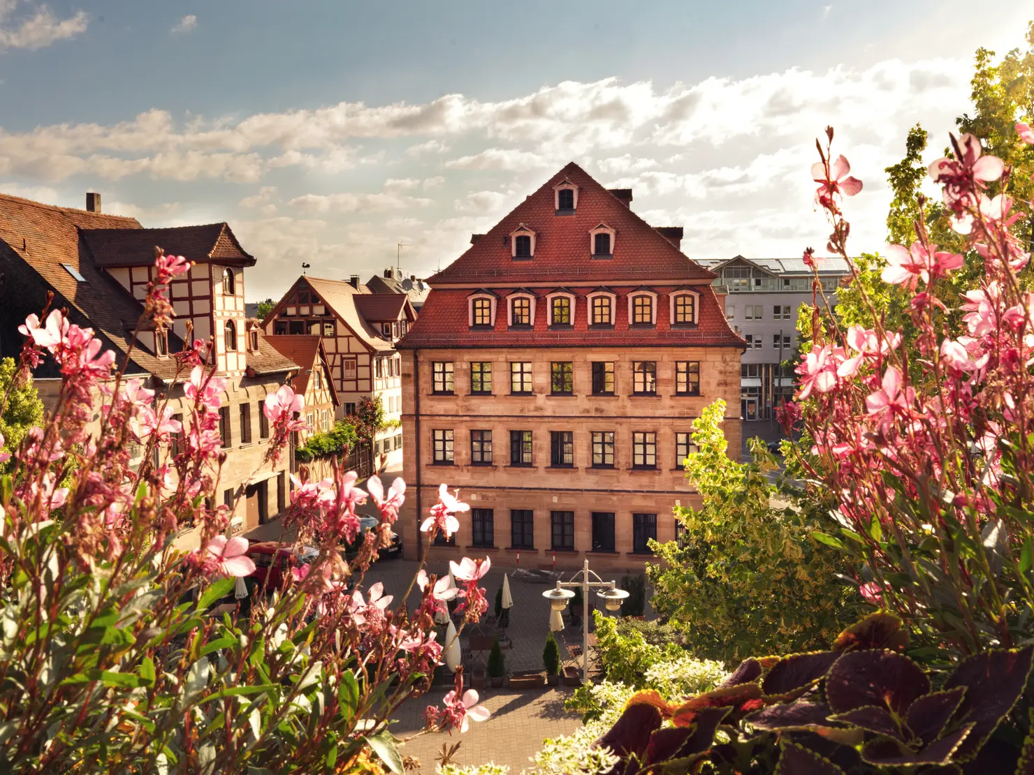 Ansicht des Wirtschaftrathaus der Stadt Fürth