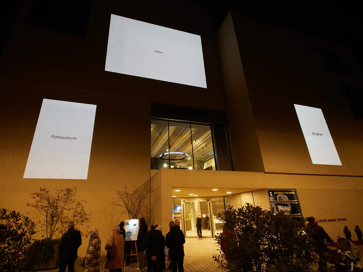 Ludwig Erhard Zentrum während der Glanzlichter 2022