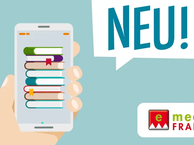 Illustration eines Smartphones mit Sprechblase "Neu"