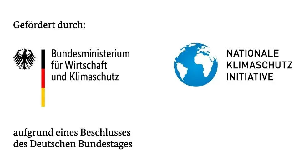 Logos der Nationalen Klimaschutzinitiative und des Bundesministeriums für Wirtschaft und Klimaschutz