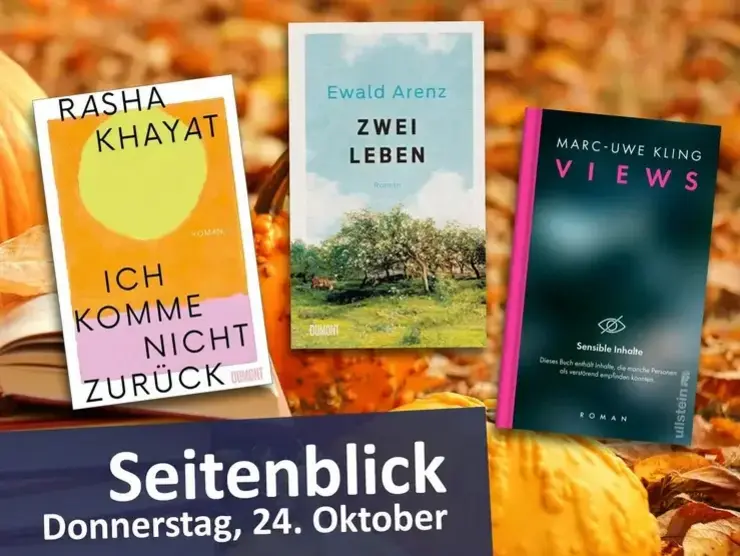 Buch-Cover der drei besprochenen Werke; Klick vergrößert Darstellung