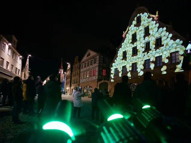 Der Grüne Markt während der Glanzlichter 2023