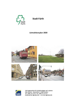 Cover Lärmaktionsplan der Stadt Fürth