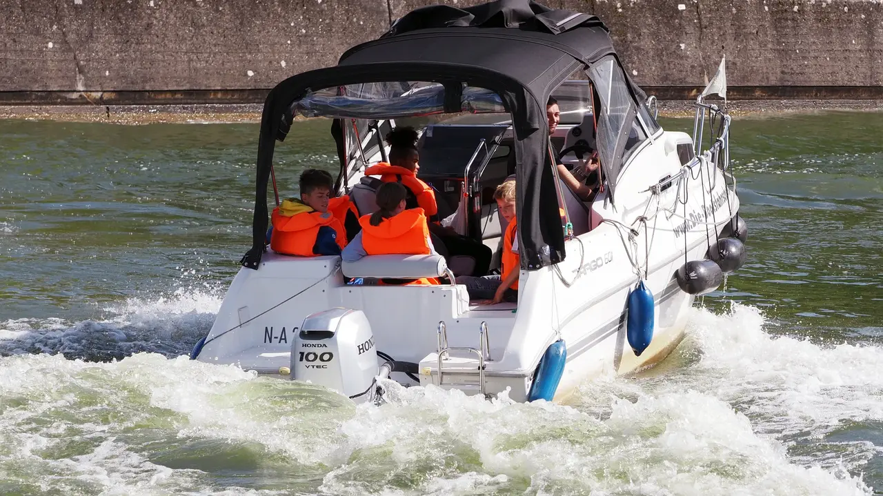 Bootstour im Rahmen des Ferienprogramms 